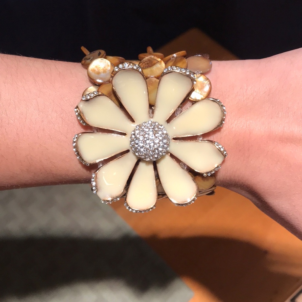Nordstrom flower “diamond” bracelet
